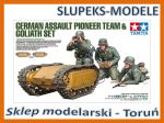 Tamiya 35357 - German Assault Pioneer Team and Goliath Set 1/35